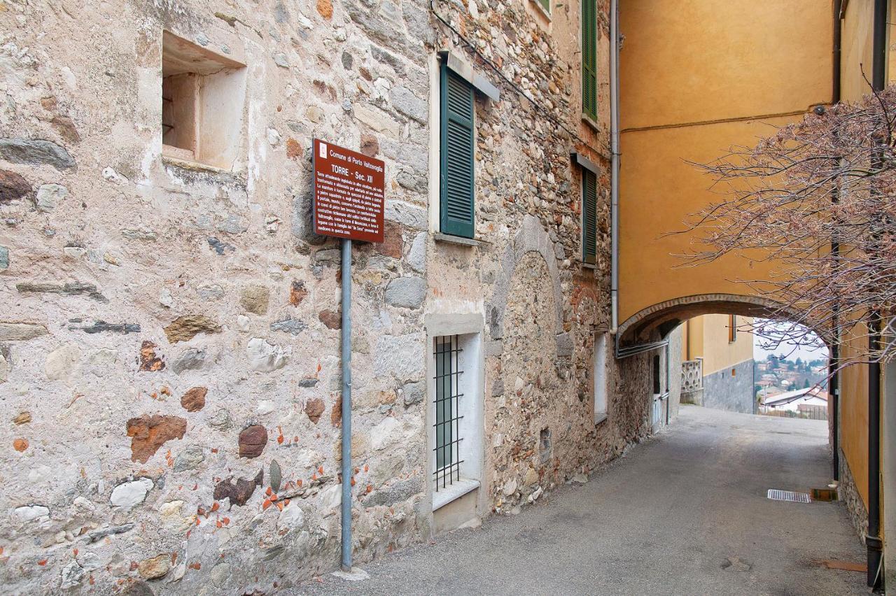 Appartement La Vecchia Torre à Porto Valtravaglia Extérieur photo